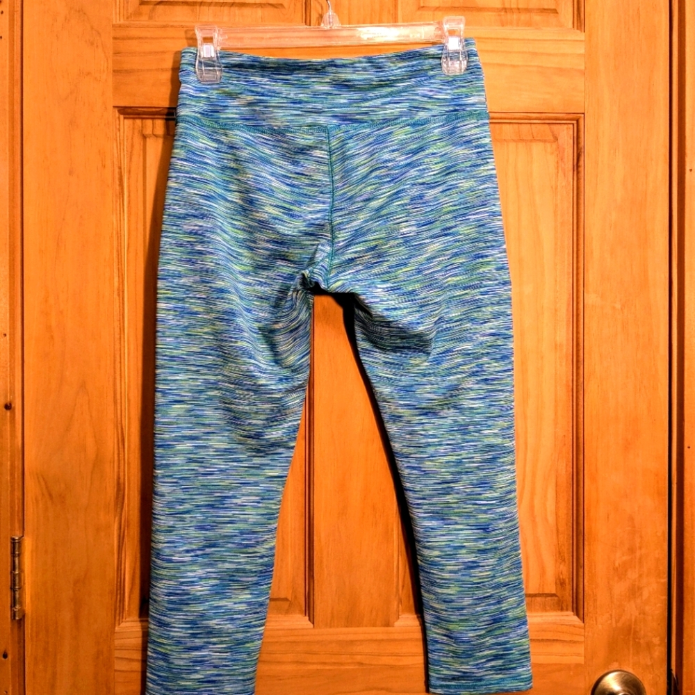 Reebok Bundle Women Medium Leggings Blue Green, Shorts Gray Pink Running Yoga - Picture 6 of 11